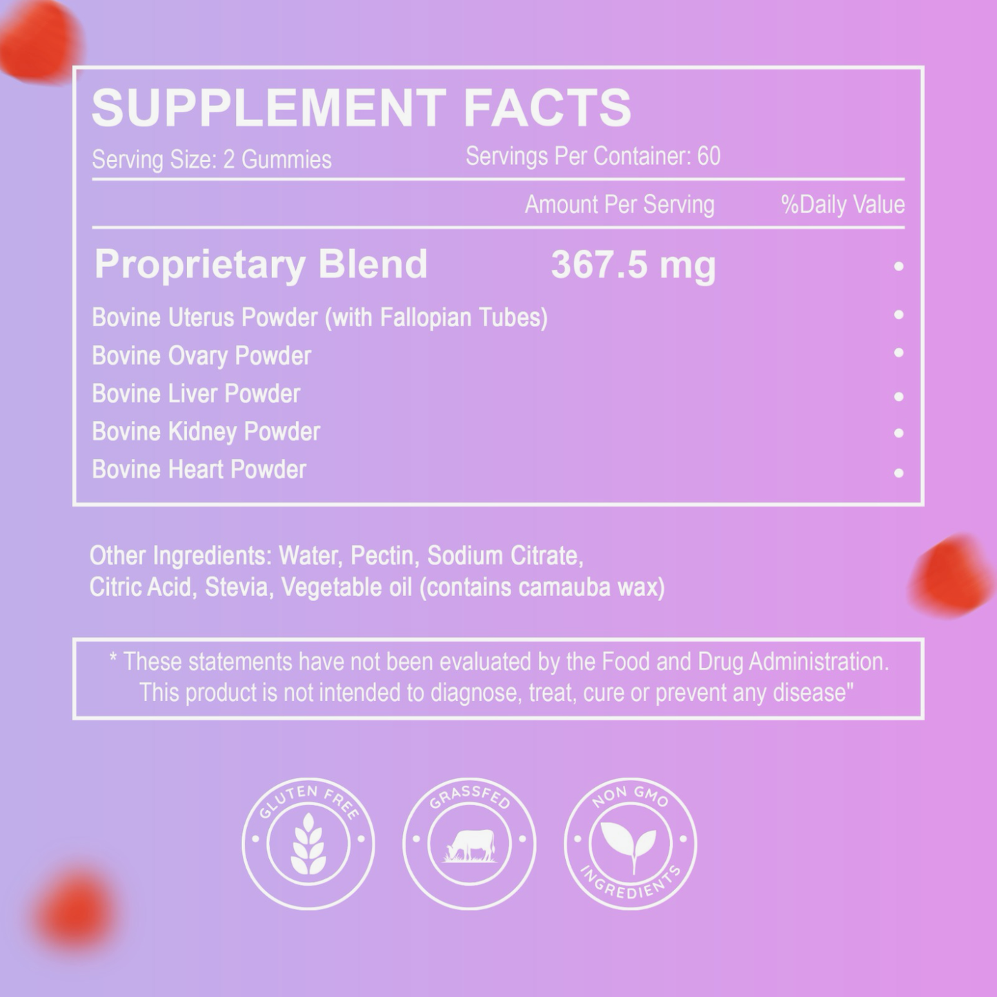 Elloura Beef Organ Gummies